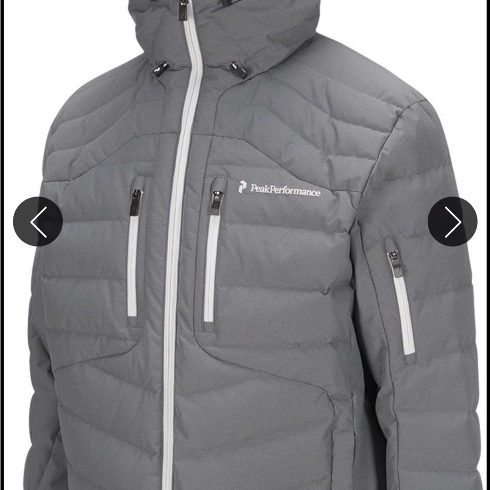 PEAK PERFORMANCE ALPINE SKI JACKET CANYONS GREY FOR MEN